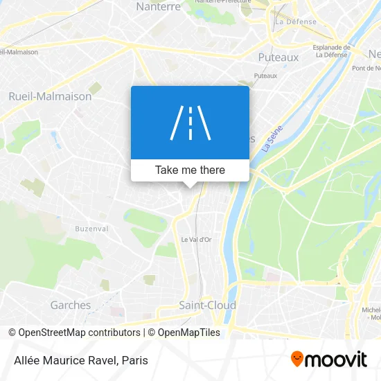 Allée Maurice Ravel map
