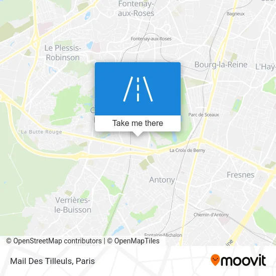 Mail Des Tilleuls map