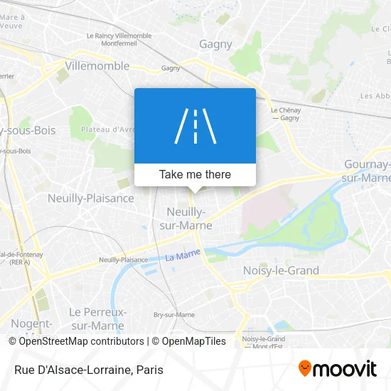 Rue D'Alsace-Lorraine map