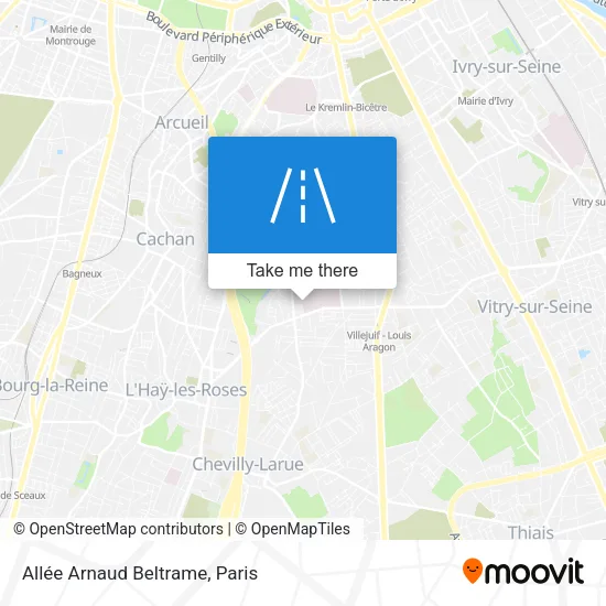Allée Arnaud Beltrame map