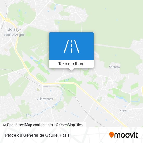 Place du Général de Gaulle map