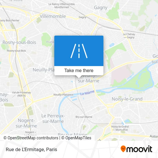 Rue de L'Ermitage map