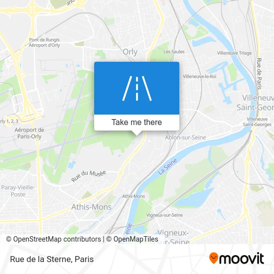 Rue de la Sterne map