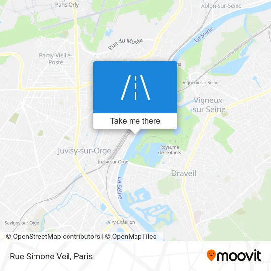 Rue Simone Veil map