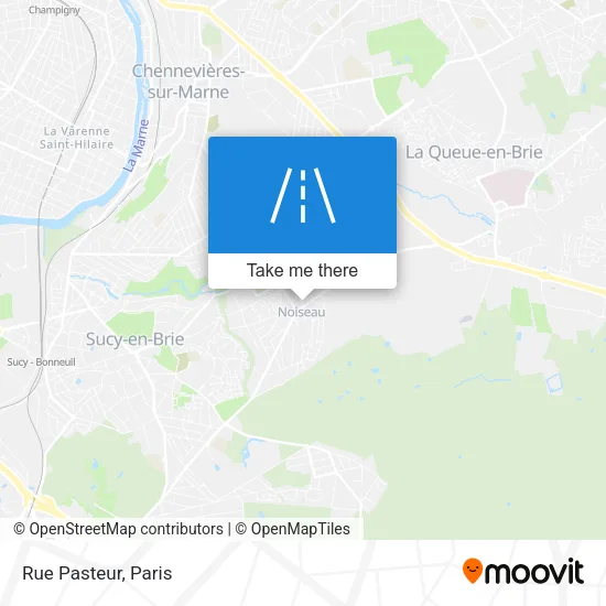 Rue Pasteur map