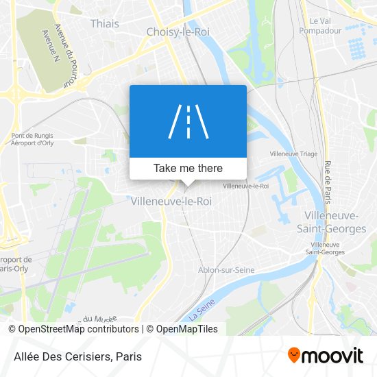 Allée Des Cerisiers map