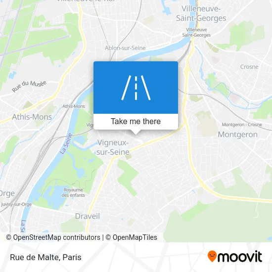 Rue de Malte map