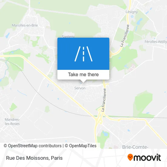 Rue Des Moissons map