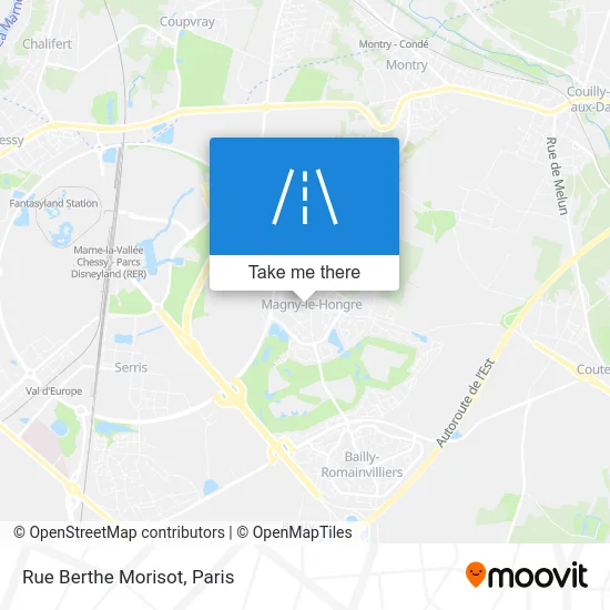 Rue Berthe Morisot map