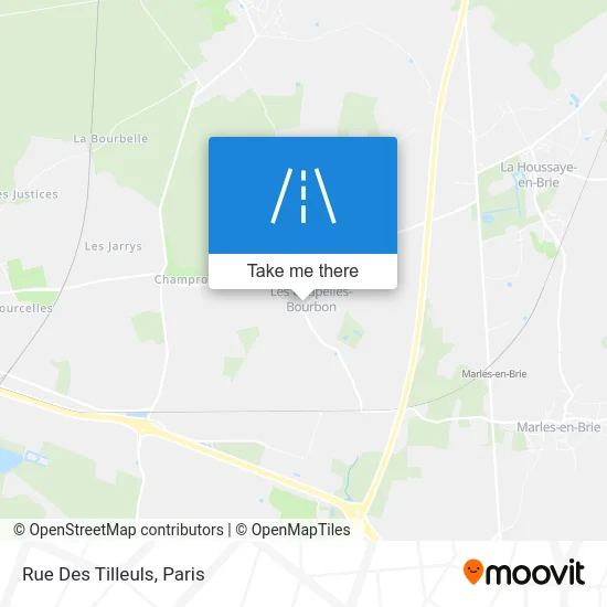 Rue Des Tilleuls map