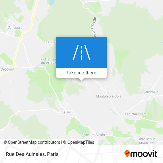 Rue Des Aulnaies map