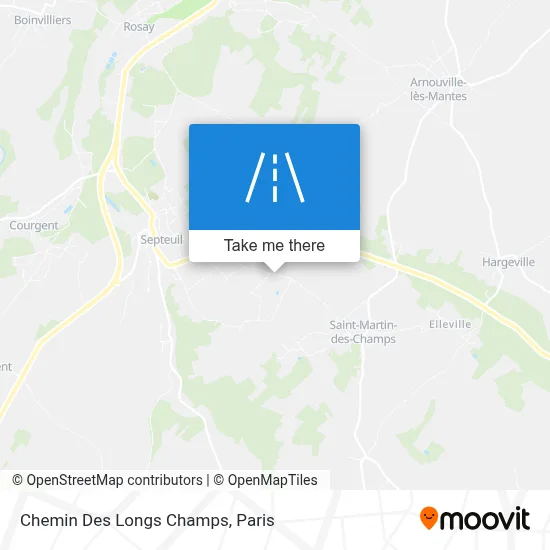 Chemin Des Longs Champs map