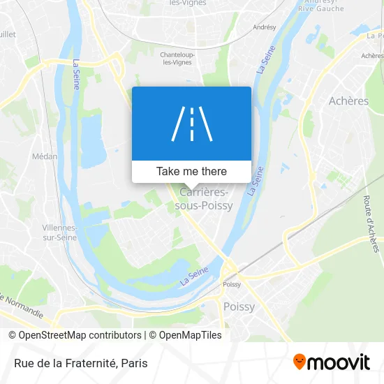 Rue de la Fraternité map