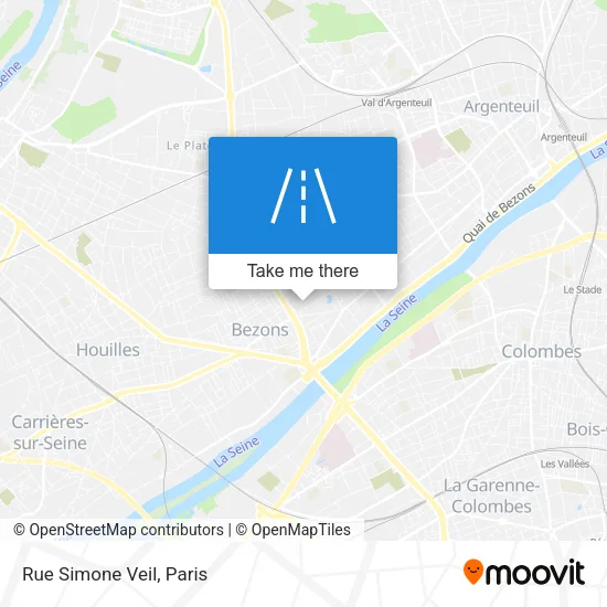 Rue Simone Veil map