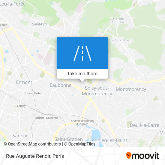 Rue Auguste Renoir map