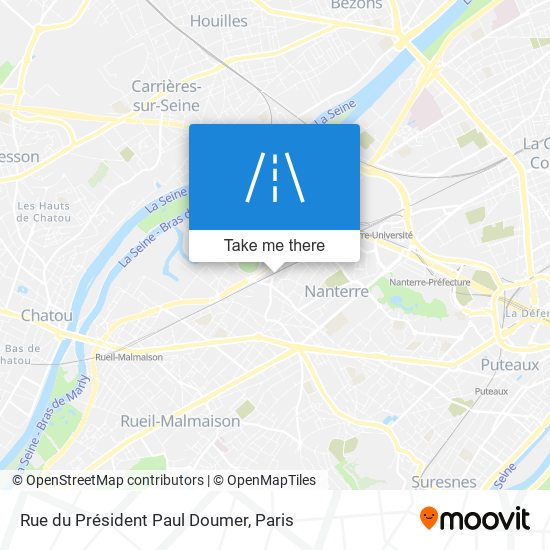 Rue du Président Paul Doumer map