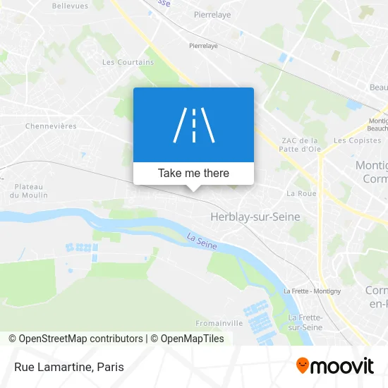 Rue Lamartine map