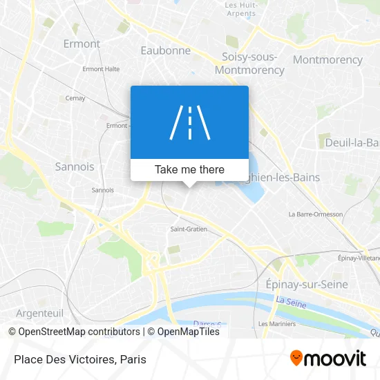 Place Des Victoires map