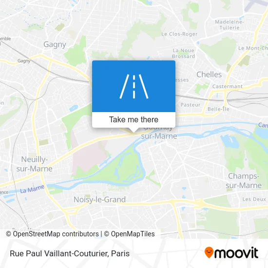 Rue Paul Vaillant-Couturier map