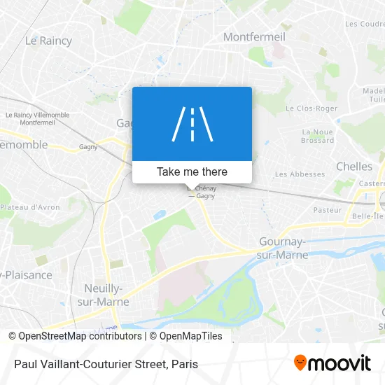 Rue Paul Vaillant-Couturier map