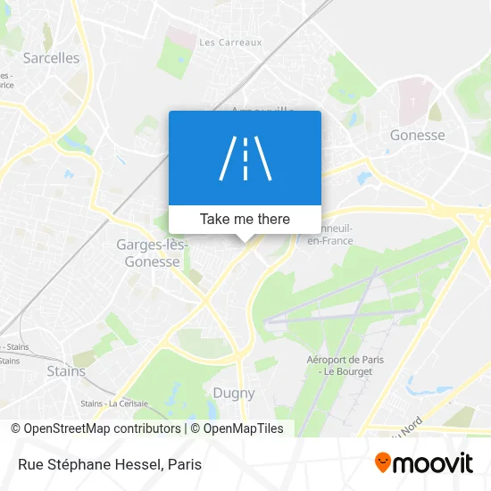 Rue Stéphane Hessel map