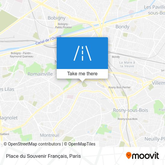Place du Souvenir Français map