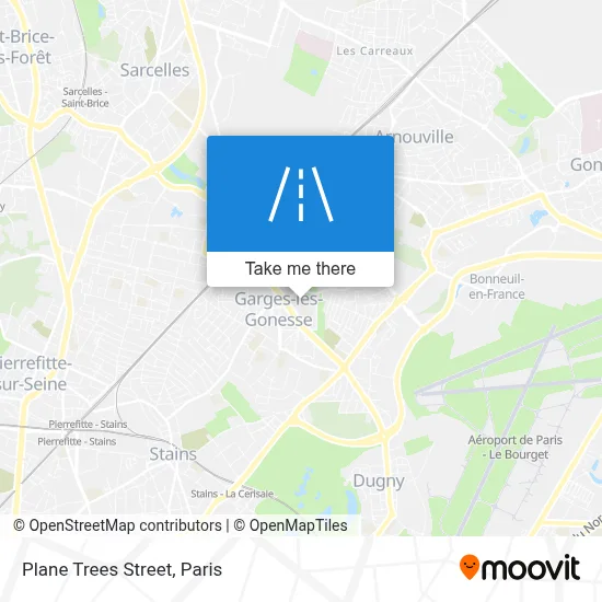 Rue Des Platanes map