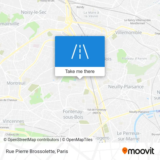 Rue Pierre Brossolette map