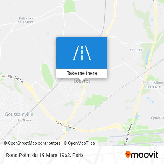 Rond-Point du 19 Mars 1962 map
