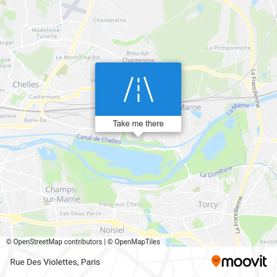 Rue Des Violettes map
