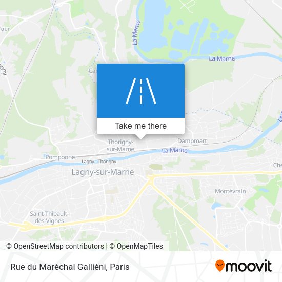 Rue du Maréchal Galliéni map