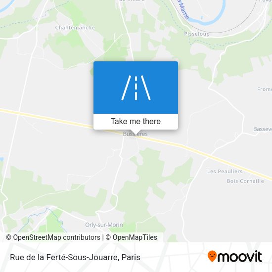 Rue de la Ferté-Sous-Jouarre map