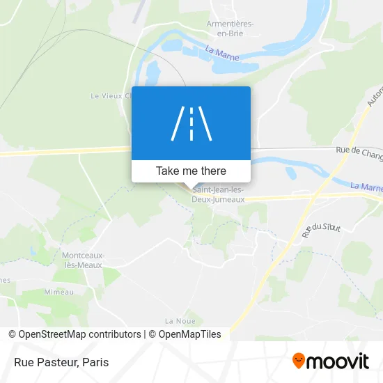 Rue Pasteur map