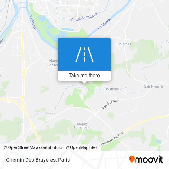 Chemin Des Bruyères map