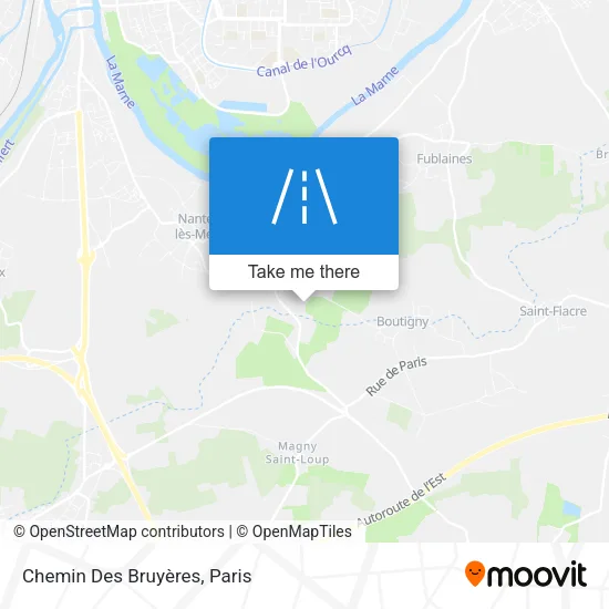 Chemin Des Bruyères map