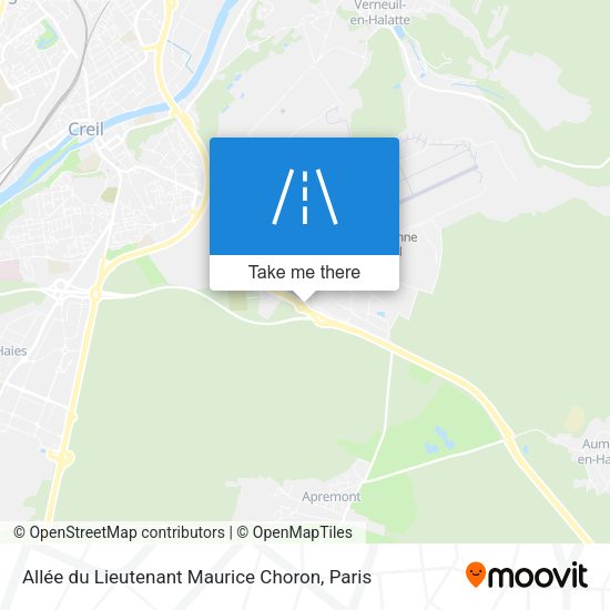 Allée du Lieutenant Maurice Choron map