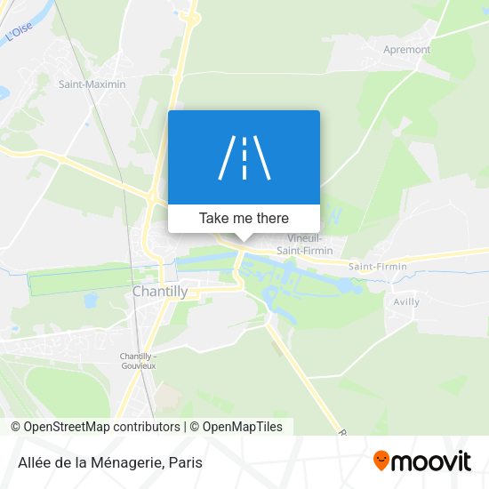 Allée de la Ménagerie map