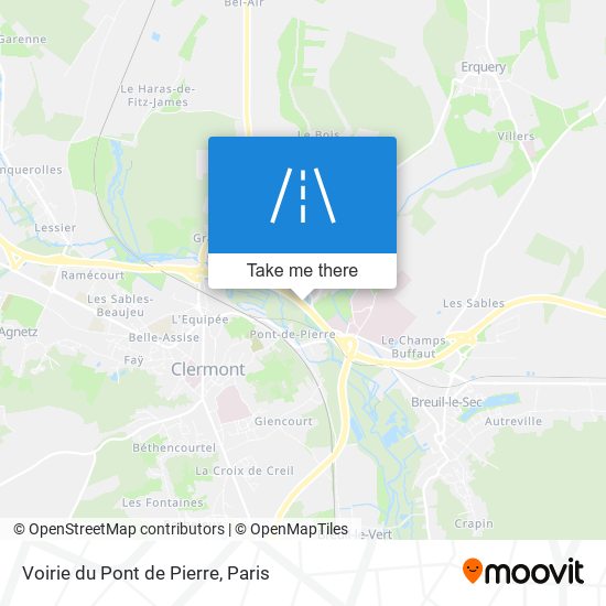 Voirie du Pont de Pierre map