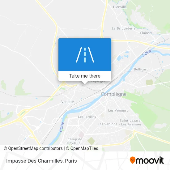 Impasse Des Charmilles map