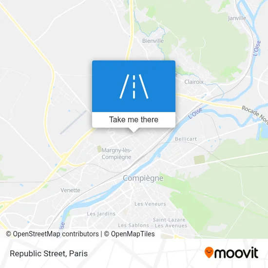 Rue de la République map