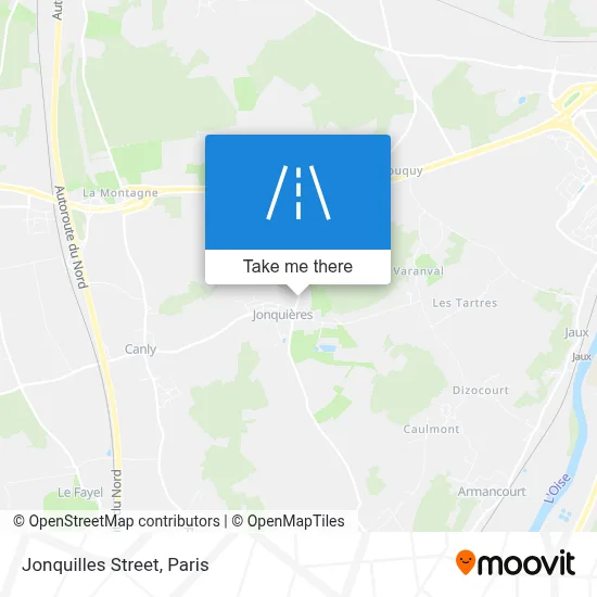 Rue Des Jonquilles map