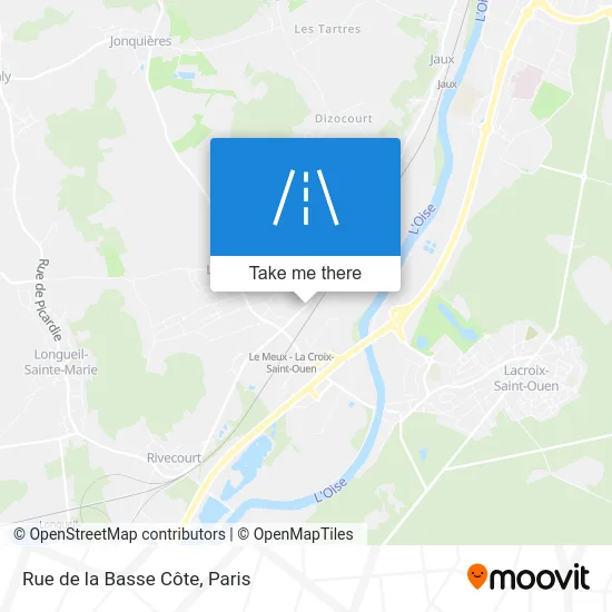 Rue de la Basse Côte map