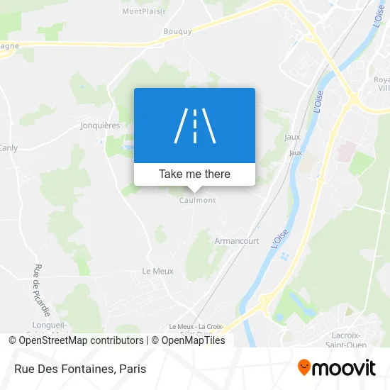 Rue Des Fontaines map