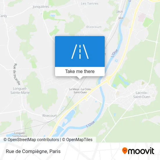 Rue de Compiègne map