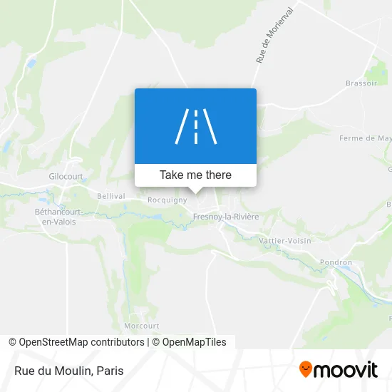 Rue du Moulin map