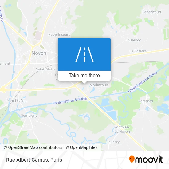 Rue Albert Camus map
