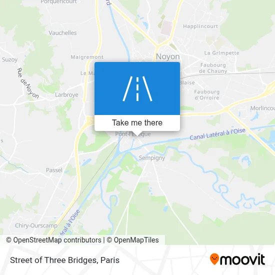 Rue Des Trois Ponts map