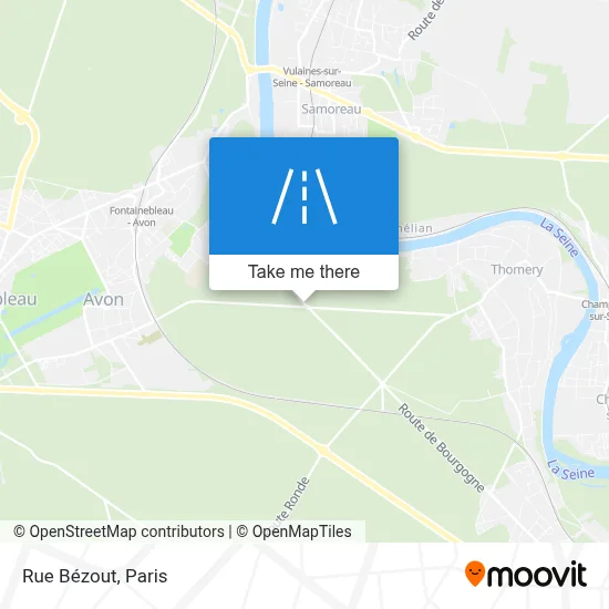 Rue Bézout map