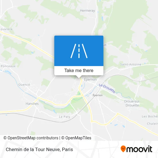 Chemin de la Tour Neuve map