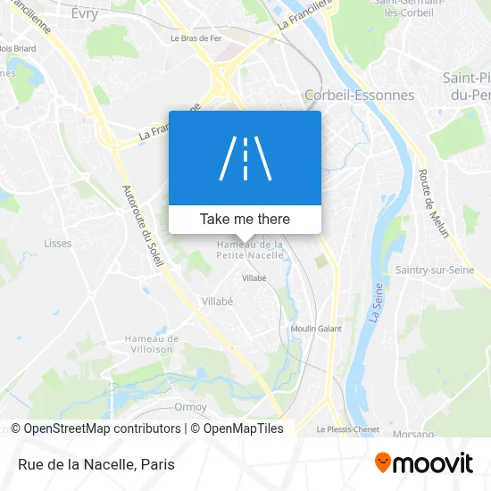 Rue de la Nacelle map